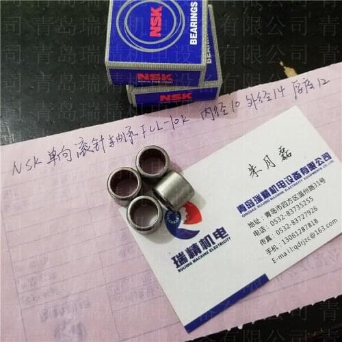 NEW NO BOX NSK one-way needle roller bearing FCL-10K inner diameter 10mm outer diameter 14mm thickness 12mm