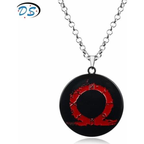 Games Jewelry God of War 4 Necklace Men Women Accessories Choker Dog Tags Pendants Necklaces Chain collares Collier