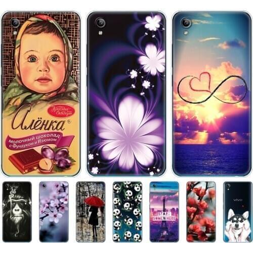 Silicon Cover For Vivo Y91C 6.22 inch Case Soft TPU Back Phone Cover For Y91 C VIVOY91C Painting Full Protection Coque Bumper