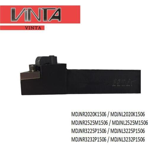 Free shipping cnc lathe external turning tool holder MDJNR2020K1506/MDJNR2525M1506/MDJNR3225P1506/MDJNR3232P1506 tool boring bar