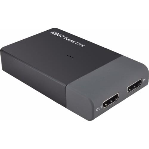 Ezcap261M USB 3.0 HD Video game Capture 4K 1080P Game Live Streaming Video Converter Support 4K Video for XBOX One PS4 WII U