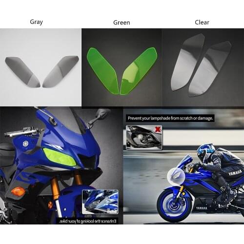 Motorcycle Front Headlight Lens Protection Guard Cover for Yamaha YZF R3 YZF-R3 2019 2020 2021 Motorcycle Accessories