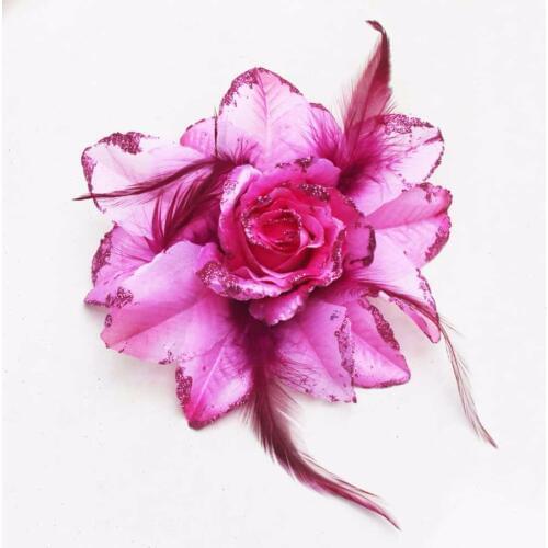 Rose Red Sunflower Elastic Head Bands Women Hair Accessories Hairpins Female Girl Fashion Headwear Woman Hair Ornament 1pcs
