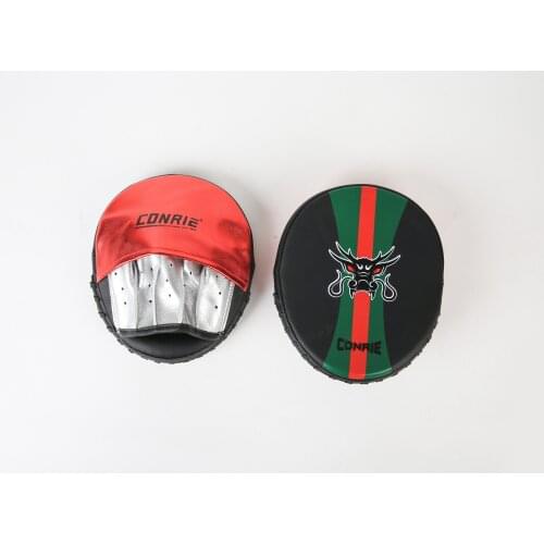 1Pair Dargon Curved Hand Pads Boxing MMA Foucs Punching Mitts Muay Thai Free Fight Superfine Fiber Synthetic Leather