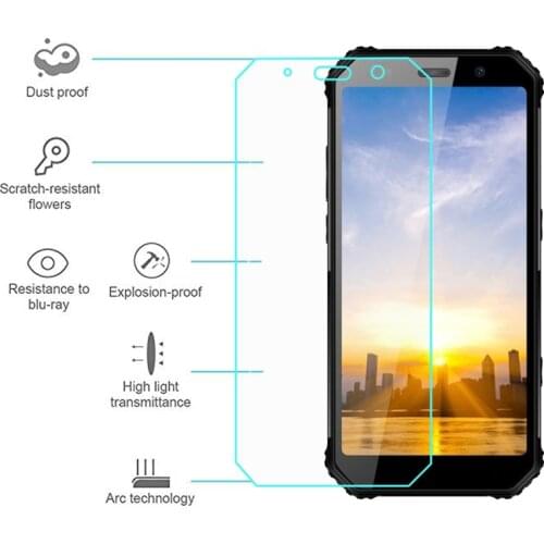10Pcs 2.5D 9H Screen Protector Premium Tempered Glass On The For AGM A9 Cover Protective Phone Film Guard Protection 9H