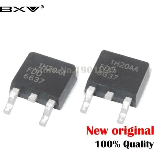 10pcs FDD6637 TO-252 6637 TO252