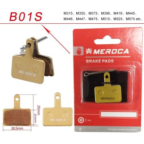 Accessories BB7 Metal Brake Pads BB5 Disc Brake Pads M315 M355 M375 M396 M416 M445 M446 M447 B01S Mountain Bike Brake Pads