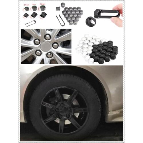 Auto shape 20pcs car wheel cover screw protector nut dustproof 17 19MM for Infiniti G37 FX50 FX37 FX35 Essence EX37