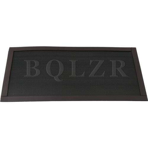 BQLZR 12x24cm Black Magnetism Filter Mesh for Electronic Product