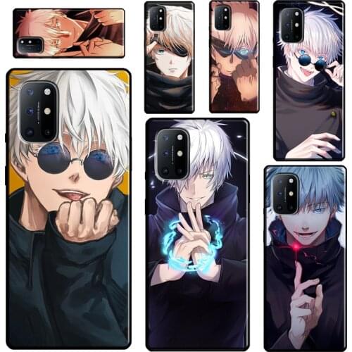 Jujutsu kaisen Gojou satoru Case For Realme 6 7 8 Pro GT Neo C21 C11 C3 Q3 Pro Soft Cover For OnePlus 8T 7T 9R 8 9 Pro