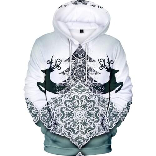 Childrens Hoodies New Christmas 3D Hoodies Kids Sweatshirts Men Women Funny Hoodies Long Sleeve Warm Hoodie Santa Kids Clothes