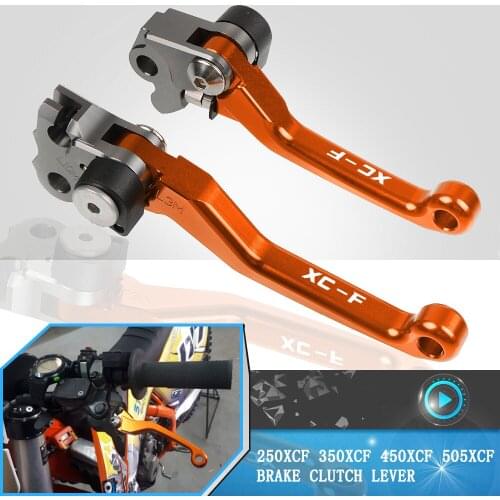 For 250XCF 350XCF 450XCF 505XCF 250 350 450 505 XCF XC-F Motorbike Custom Made Brake Clutch Lever Motocross Levers Accessories