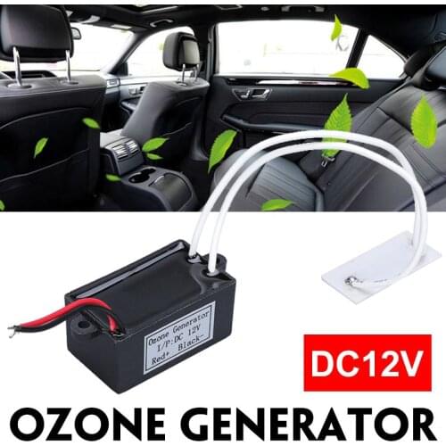 Ozone Generator Air Purifier DC 12V Home Air Cleaner Air Purifier for Home Car Portable