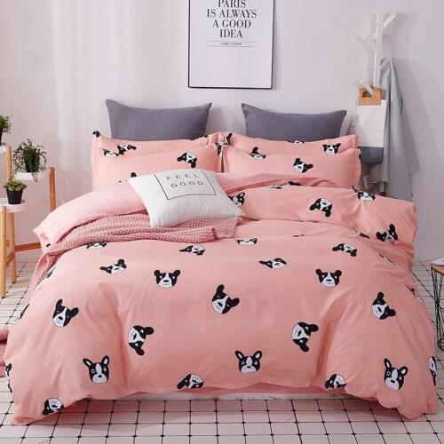 3-D Print Dogs Bedding Set Duvet Cover Set Pillowcase Home Textiles 2/3pcs Bed Linen King Queen Size Dropship