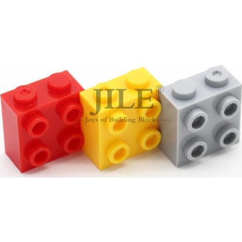 Moc Brick Modified 1x2x1 2/3 with Studs on 1 Side 22885 DIY Creative Enlighten Building Blocks Compatible Assembles Particles