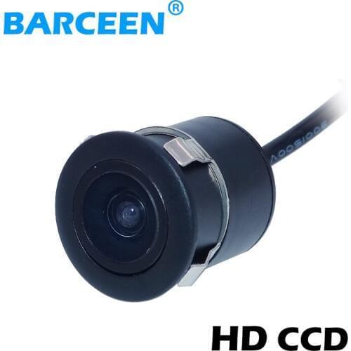 New wire camera with 18.5mm glass wide view lens car reversing camera ABS Appearance material black fit for a variety of cars