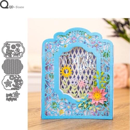 New Photo Frame Accessories Cutting Dies Stamps Metal Dies Scrapbooking Mold Cut Childrens Handmade Tools DIY Craft Decoration