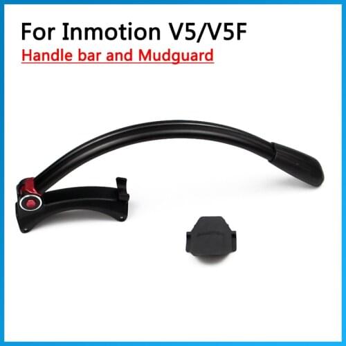 Original Accessories For INMOTION V5/V5F Handle Bar,Putter, Trolley,Mudguard,Fender,Electric Unicycle Monowheel One Wheel Parts