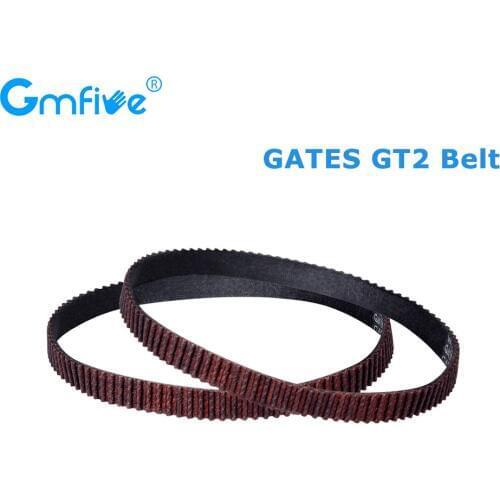 GmFive GATES 2GT Belt Closed loop Belt 3D Printer Gear Synchronous Belt GT2 Timing Belt Rubber Width 6MM For Ender3 cr10 Anet