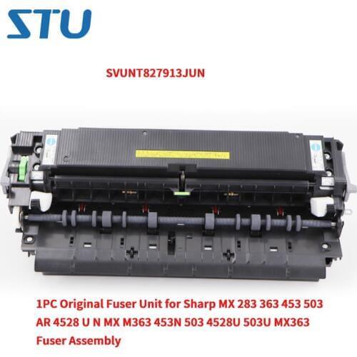 SVUNT827913JUN 1PC Original Fuser Unit for Sharp MX 283 363 453 503 AR 4528 U N MX M363 453N 503 4528U 503U MX363 Fuser Assembly