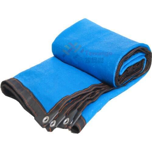 Tewango Blue Edge With Holes Anti-UV HDPE Sunshade Net Greenhouse Garden Shade Cloth Swimming Pool Outdoor Shadow Canopy