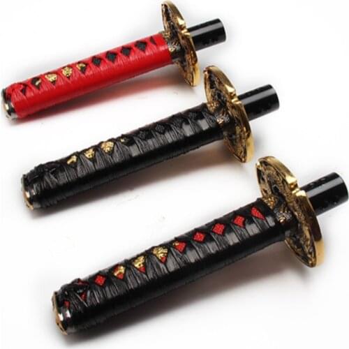 1Pc Car Universal Samurai Sword Automatic Shift Knob Universal for Lock/Button Automatic Transmission 10/15/20/26CM accessories