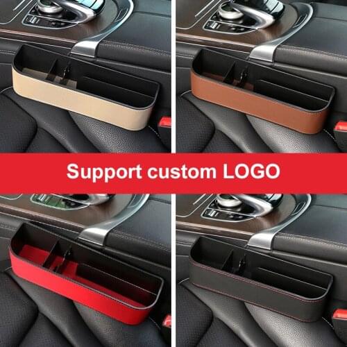 1pc Car Seat Crevice Box Storage Cup Drink Holder Organizer Gap Pocket Phone Keys Organizer Storage Holder Stand