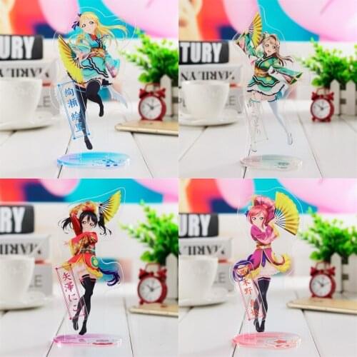 1pcs Hot Anime love live! Cartoon Kotori Minami Two-sided Pattern Acrylic Stand Figure Collection Toys Gifts for Friends