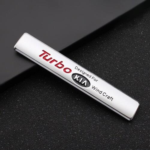 1PC 3D Metal Car Stickers Tail Emblem Badge Decals For KIA Cerato Sportage R K2 K3 K5 RIO 3 4 Sorento Car Decoration Accessories