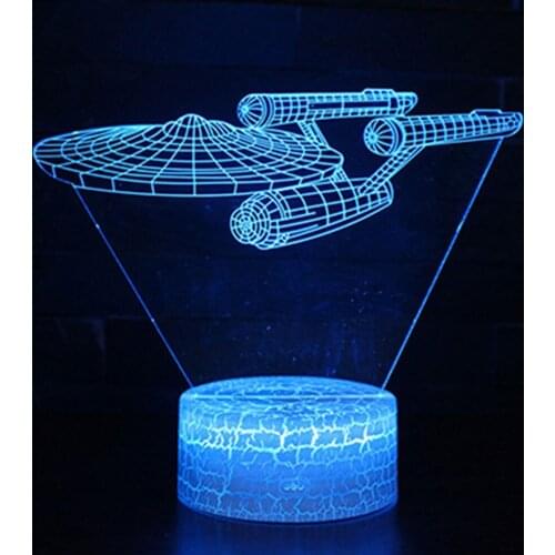 Acrylic Board(Science Fiction1) 4mm 6mm Custom proc USB LED Decoration Home Childrens Room Bedside Night Light Decoration Light