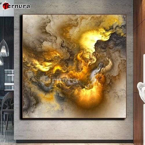 DIY Diamond Painting modern Abstract Clouds halo diamond Embroidery fog 5d mosaic Diamond cross stitch mist decoracion Salon art