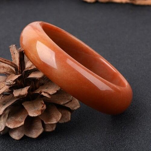 Natural red jade bangle handcarved flower jadeite jade bangle real women jade bracelets add certificate