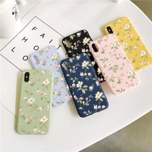 For Samsung Galaxy Note 20 S20 Ultra A72 A52 A21S A21 A31 A41 S10 S9 Plus S10e 10 A50 A70 A71 A51 A20e A10e A10 Flower TPU CaseS
