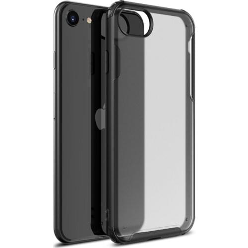 SE2 Phone Case for iPhone SE 2020 Capa Cover Soft TPU Silicone Frame Matte Shockproof Transparent Hard Coque for iPhone SE 2