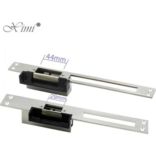 Electric Magnetic Bolt Lock Intelligent Guard Cathode Strike Lock 12V Double Unlock Mode Door Access Control System