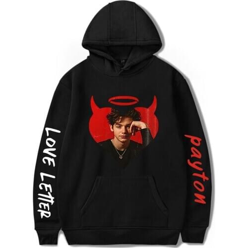 Payton Moormeier Hoodies Pytn Love Letter Out Now Sweatshirts Print Men Women Casual Kpop Pullover Unisex Harajuku Tracksuit