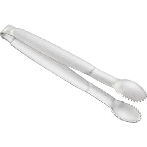 Kapmore 1pc Stainless Steel Food Tongs Universal Portable Ice Tongs Food Tongs For Kitchen Ice Tools Accessories Kitchen Utensil