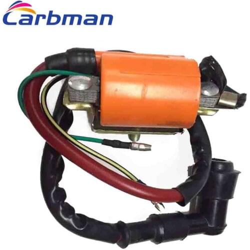 Carbman New Ignition Coil For Honda CT70 CT90 C70 CL70 XL70 Z50 Scooter 12V