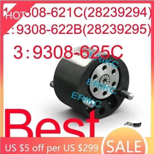ERIKC 9308-621C Control Valve 28239294 9308-625C Injector 9308-622B Diesel 618C 29239295 CR Nozzle 28277709 for Delphi KIA NISAN