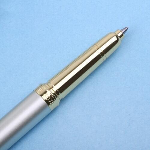 0.5mm Metal Roller Ball Pen Luxury Ballpoint Pens Business Office Supply Write T8DB