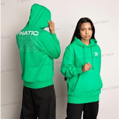 Fnatic Professional Jersey Outing Pullover Fnatic Hoodie LOL League LEC DOTA2 CSGO Clothing FNC 2021 New Team Uniform