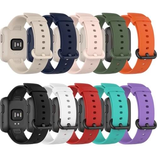 For Redmi Watch Silicone Strap Replacement Sports Watchband for Xiaomi Mi Watch Lite Strap Bracelet band watch accessories New