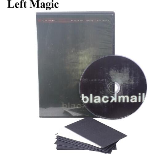 Blackmail (All And Gimmick) By Bobby Motta And Peter McKinnon - Hot Sale Close Up Stage Street Mentalism Magic