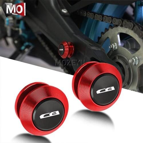 Motorcycle Swingarm Sliders Spools Swingarm Stand Screws Protector For Honda CB400 CB600 CB750 CB900 CB919 CB250 CB599 Hornet