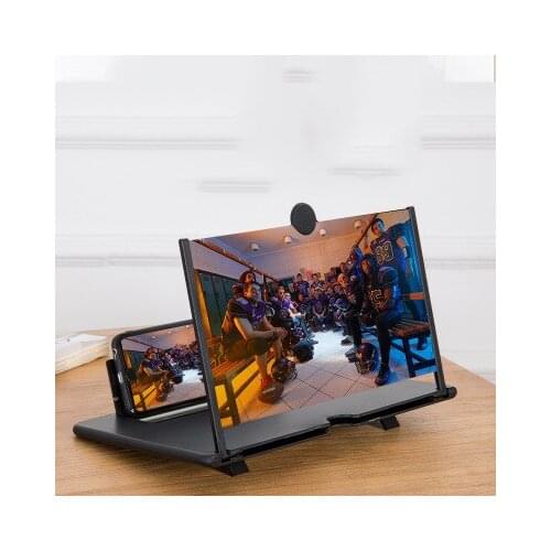 10-inch Mobile Phone Screen Magnifier Pull-out Creative Stretch 3d Mobile Phone Magnifying Glass Bracket Amplifier Phone Stand