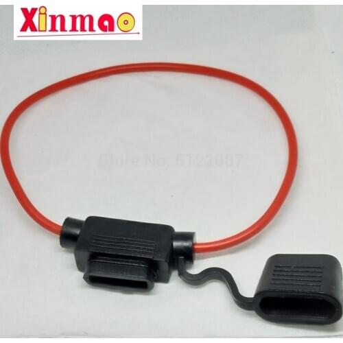 5PCS Waterproof Power Socket Medium Blade Type In Line Fuse Holders Fuse Car Replacement Fuses Car Fuse Socket