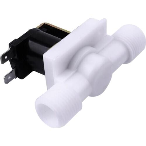 1PC New Plastic Electric Solenoid Valve 24V N/C Magnetic Washing Machine Dispenser Water Pneumatic Pressure Controller Switch