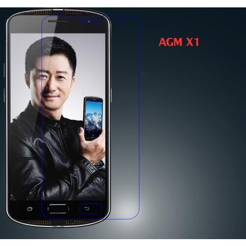 2PCS Original Tempered Glass For AGM X1,Scratch Proof Screen Protector Glass Film For AGM X1 mobile phone Film