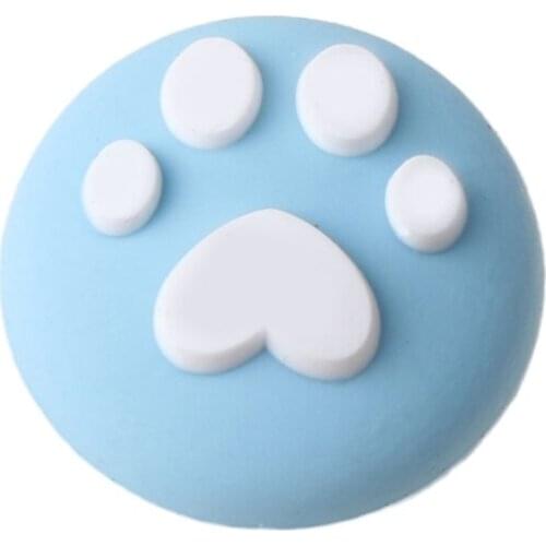 2021 New 4PCS Cute Cat Claw Pattern Thumb Grip Soft Silicone Joystick Protective Cover for NS Switch/Switch Lite Controller