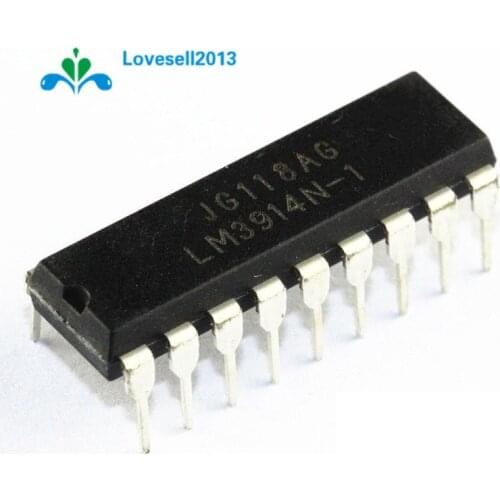 5PCS LM3914 DIP-18 LM3914N-1 DIP-18 LM3914N